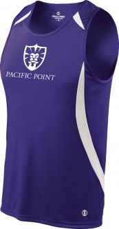 Men's Holloway Singlet, Purple